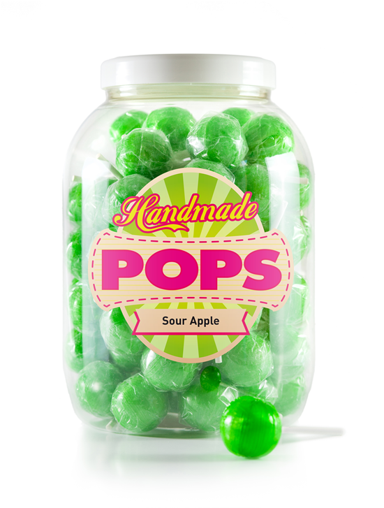 Overheerlijke Ball Pop Sour Apple, hoe staat jou gezicht erbij na het proeven van deze lolly. hij is om te smullen zo lekker