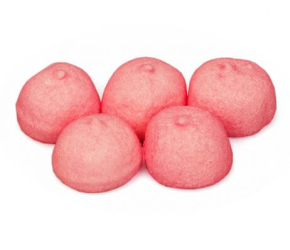 Blauwe spekbollen. Speciaal voor Babyshowers. Spek golfballen in de kleur rose. Mooi en lekker, ook heel geschikt voor het maken van snoeptaarten. Bulgari zak Spekbollen Rose, verpakking: zak 1 kg, 110 stuks.