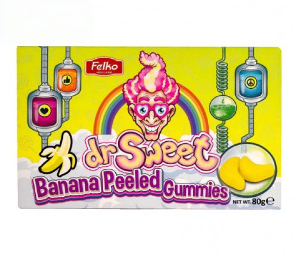 Dr. Sweet Peeled Banana Gummies 80 gr.