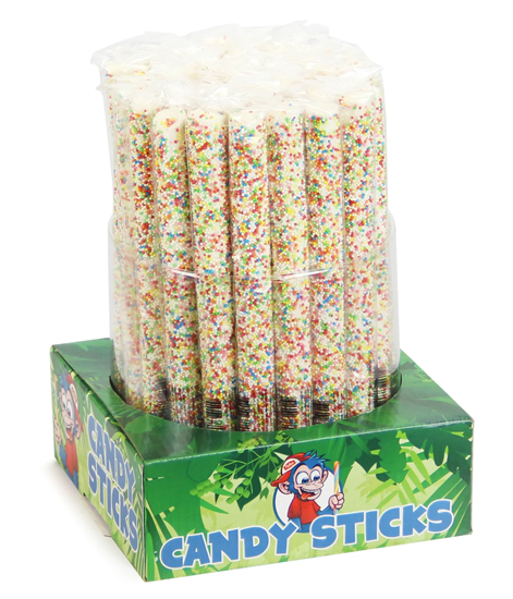 De originele Hully-Gully snoepstok. Deze stok geeft je een smaakbeleving met een omhulling van heerlijke snoepjes. Beleef het gevoel van de Kermis gewoon thuis met deze Felko Stok Hully Gully 