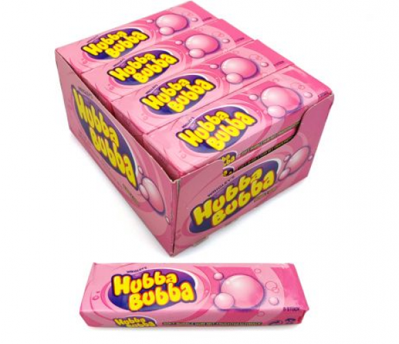 Creëer de echte bubble ervaring met Hubba Bubba Fancy Fruit . De combinatie van aardbeien en watermeloen zorgt voor een sappige smaak. 