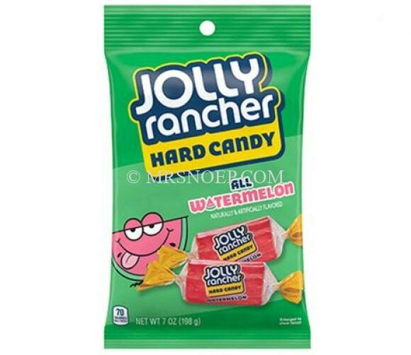 Jolly Rancher Watermelon smaak is het klassieke snoep waar je van houdt in een heerlijke watermeloen smaak.