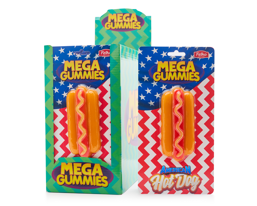 MegaGummiesAmericanHotdog120gr