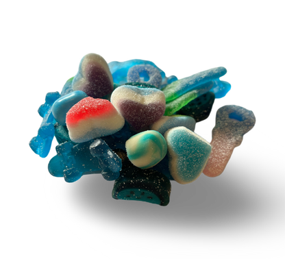  Mrsnoep Blue Mix: Alleen het Beste Blauwe Snoep! Stap binnen in een wereld van verfrissende blauwe smaken met onze exclusieve Mrsnoep Blue Mix. 