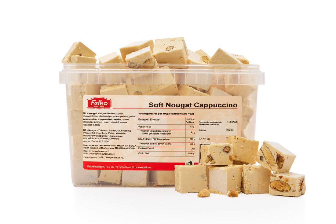 Soft Nougat Cappucino 1.5kg