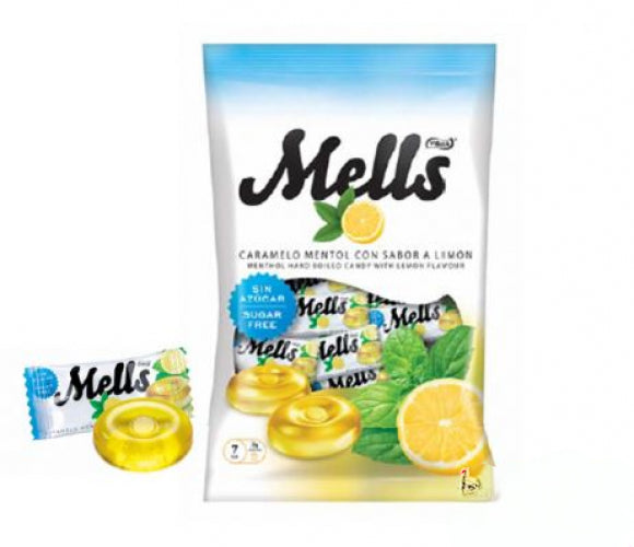 Vidal Lemon &amp; Menthol Sugarfree 200 gram