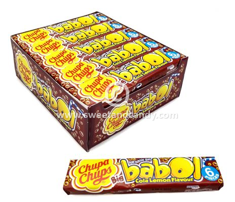 Chupa Big Babol Cola Lemon kauwgom online bestellen? Bestel dan deze Chupa Big Babol Cola Lemon