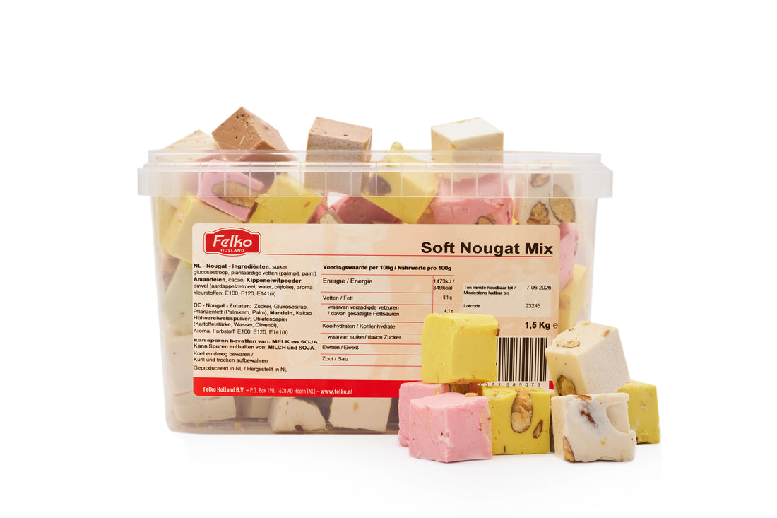 soft nougat mix